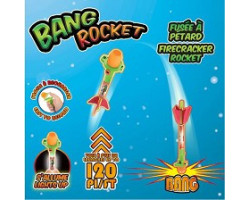 Bang Rocket Toy Firecracker Rocket - NEW