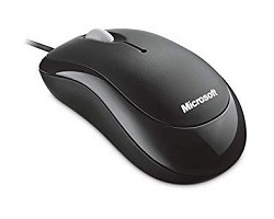Microsoft Basic V2.0 Wired Mouse MSK-1113-Black
