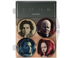 Dune -  ensemble de 4 aimants "personnage"