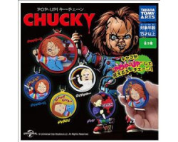 Chucky -  porte-clé caoutchouc aléatoire -  gashapon
