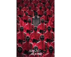 Squid game -  affiche "crowd"
