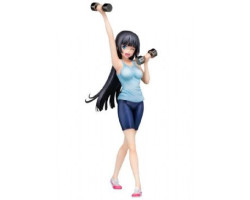 How heavy are the dumbbells you lift? -  figurine de akemi souryuuin - échelle de 1/7 - 21 cm