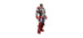 Marvel -  figurine sixth scale de tony stark (mark v suit up version) -  hot toys