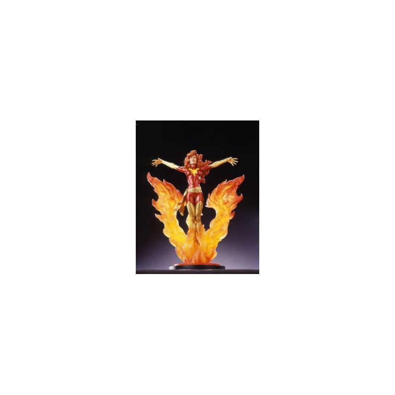 Dark phoenix -  statue du dark phoenix - édition limitée (748/4000) - usagée (ceinture cassée  recollable)