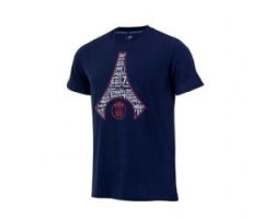 Paris saint-germain -  t-shirt pour jeunes - bleu foncé -  kylian mbappe