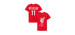 Liverpool football club -  t-shirt "m. salah" - rouge (enfant)