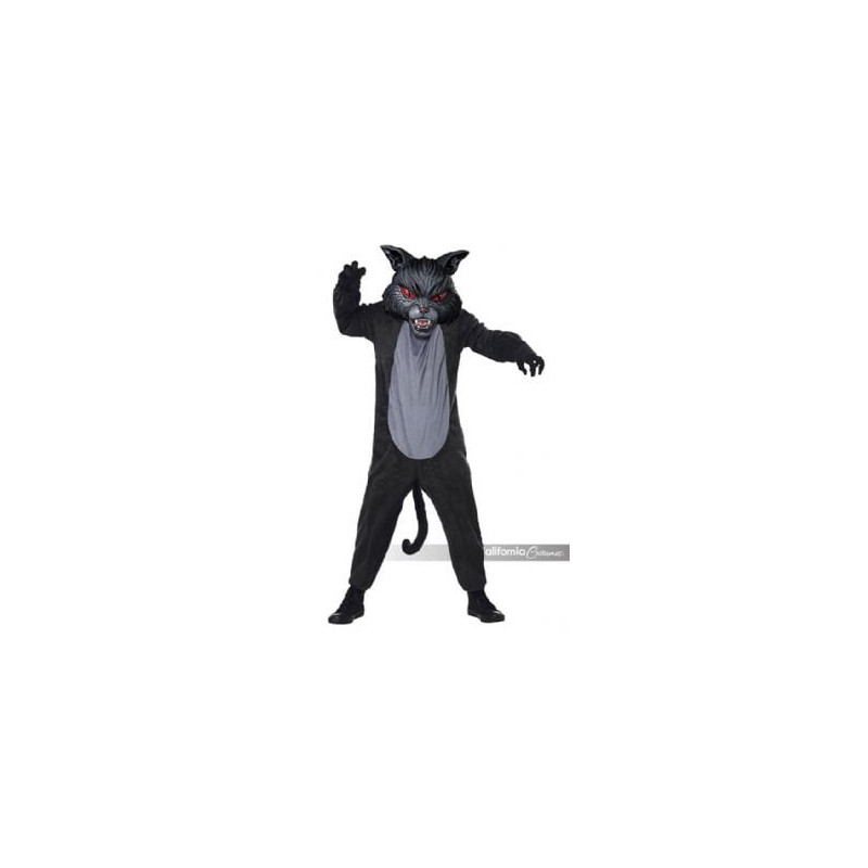 Horreur -  costume de chat combattant (enfant)
