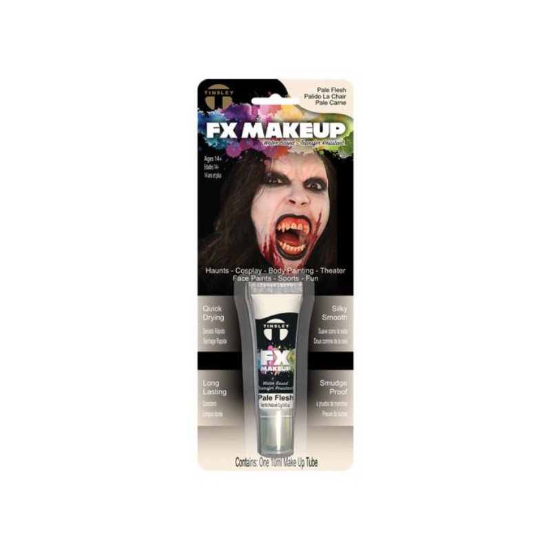 Fx makeup -  peau pâle -  maquillage à l'eau