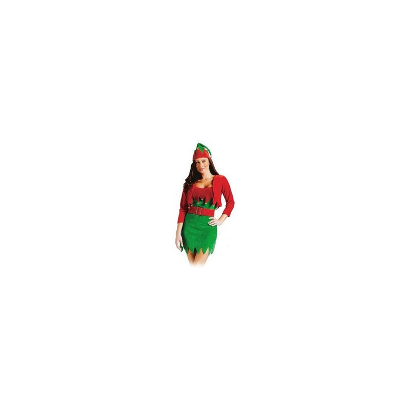 Noël -  costume d' elf coquin (adulte)