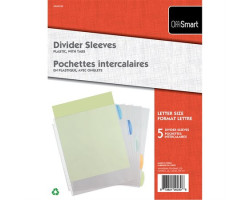 offismart Pochettes protectrices avec onglets