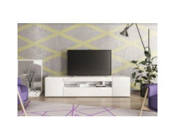 Lorenzo2 79"L TV cabinet (white varnish)