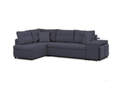Adam-I Sectional sofa bed (dark grey)