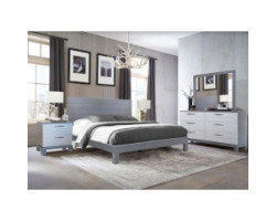Iris 60" 4pc bedroom set (solid wood)