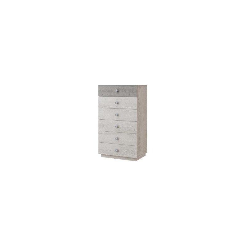 Vivian chest of 6 drawers (Artwood/industrial)