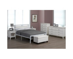 TS-2201 39" metal bed (white)