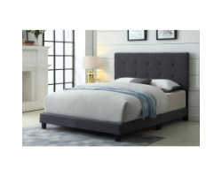 TS-2113 78" gray bed (box spring required)