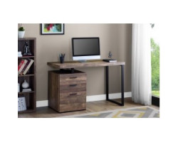 I-7408 48” desk (brown faux...