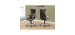 I-7289 Office chair Faux leather brown / High backrest