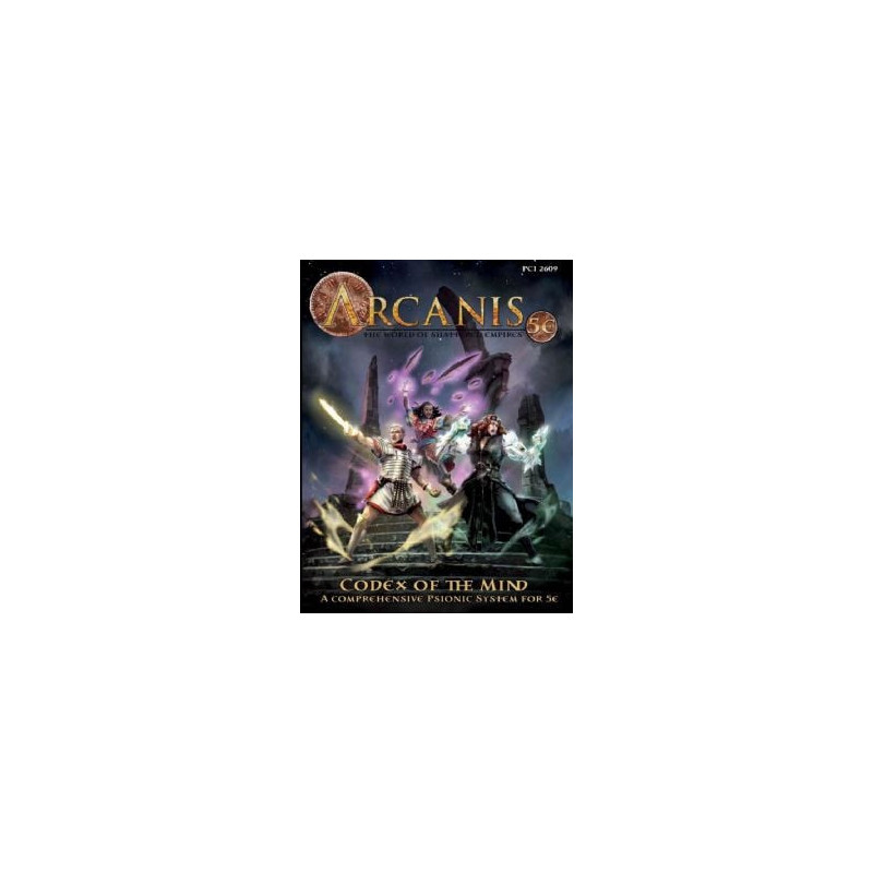 Arcanis -  codex of the mind (anglais) 5e