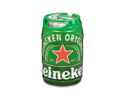 Heineken Bière en baril - 5% alcool