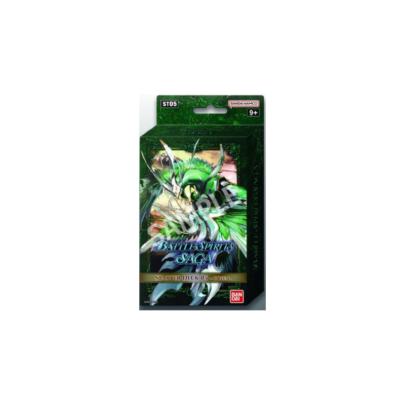 Battle spirits saga -  starter deck (anglais) st05 -  verdant wings