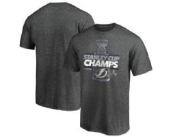 Lightning de tampa bay -  t-shirt "locker room" - champions de la coupe stanley