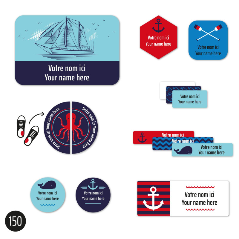 Essential Labels - Nautical