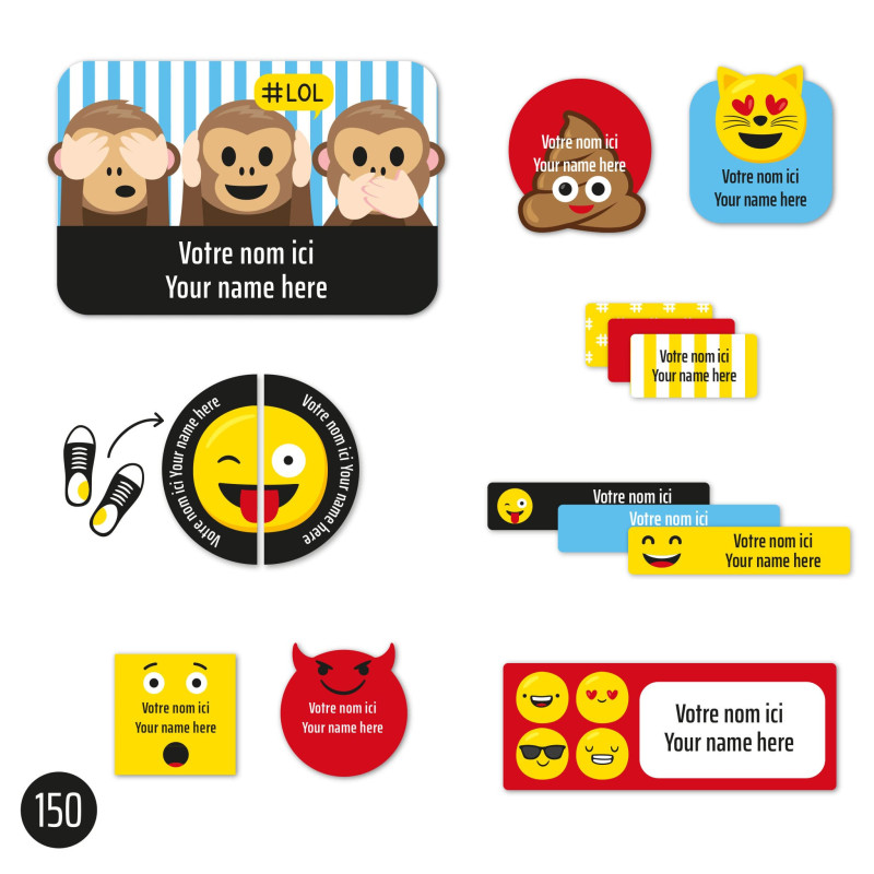 Emoji Étiquettes Essentiel - Émojis