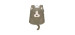 Backpack - Brown Cat