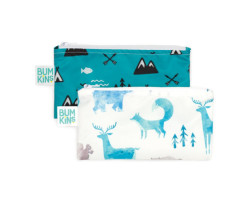 Snack Bag Small Pack of 2 - Mountains