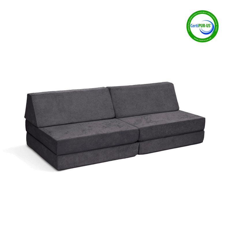 Complete Modular Sofa - Charcoal Chill
