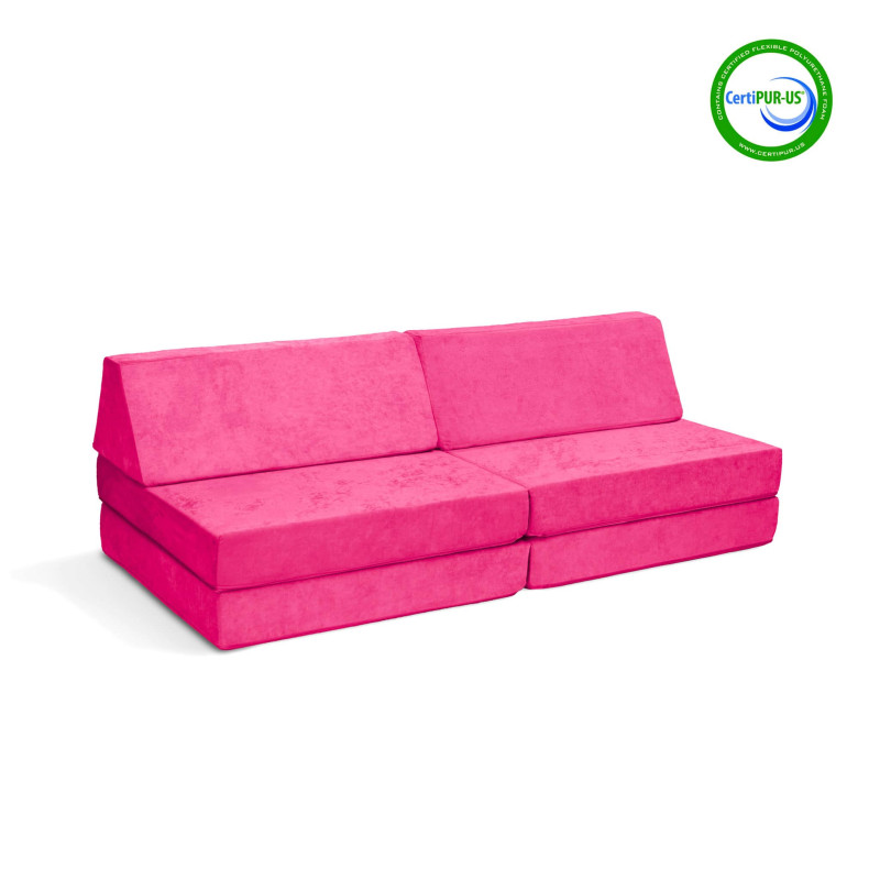 Complete Modular Sofa - Pitaya Punch