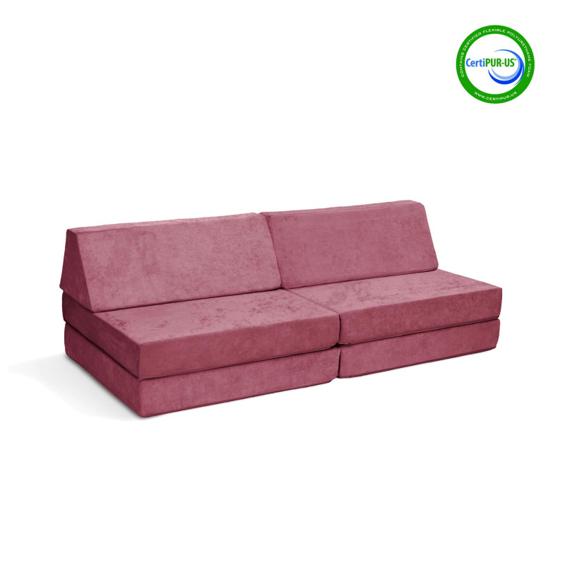 Complete Modular Sofa - Blush Pink