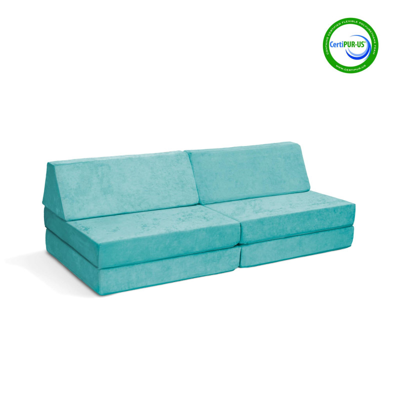 Complete Modular Sofa - Sea Berry