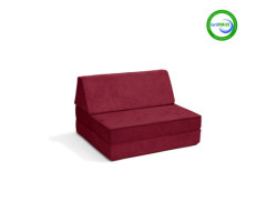 Half Modular Sofa - Cranberry Rain