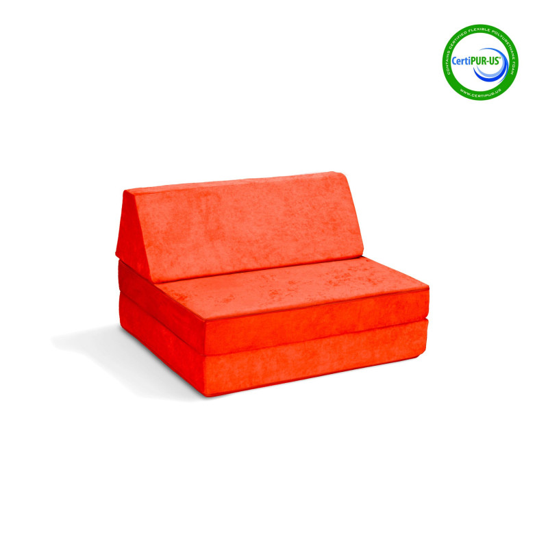 Half Modular Sofa - Papaya Splash