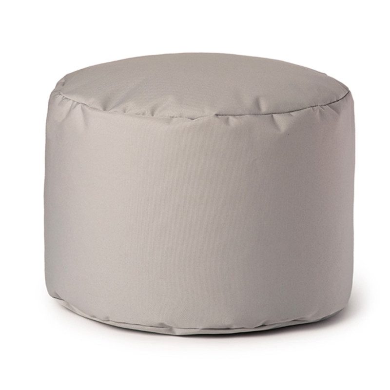 Pouf Footstool - Stone