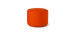 Pouf Footstool - Tangerine