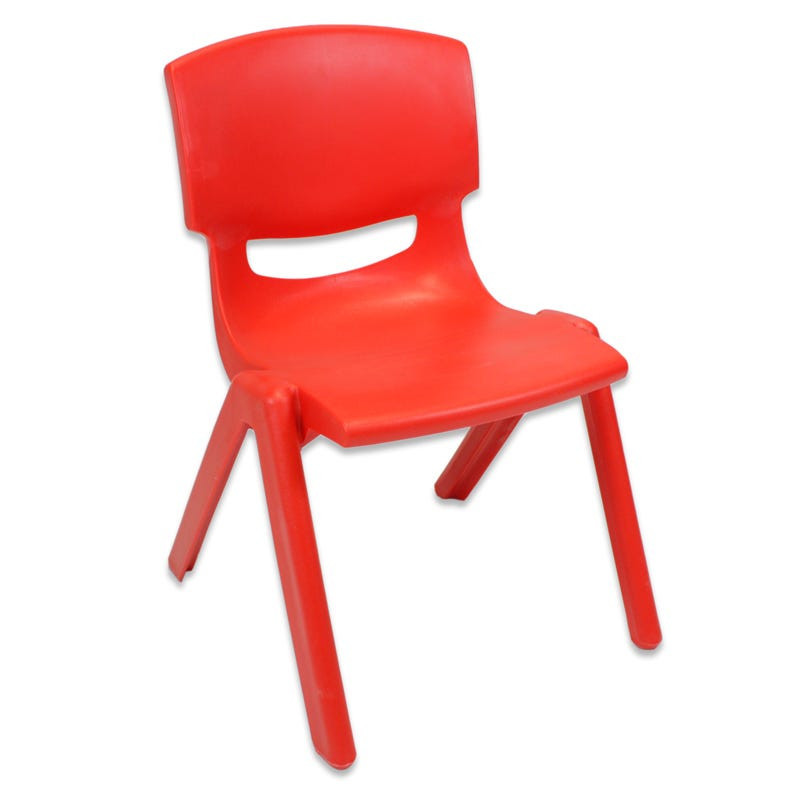 Plastic Chair - Red