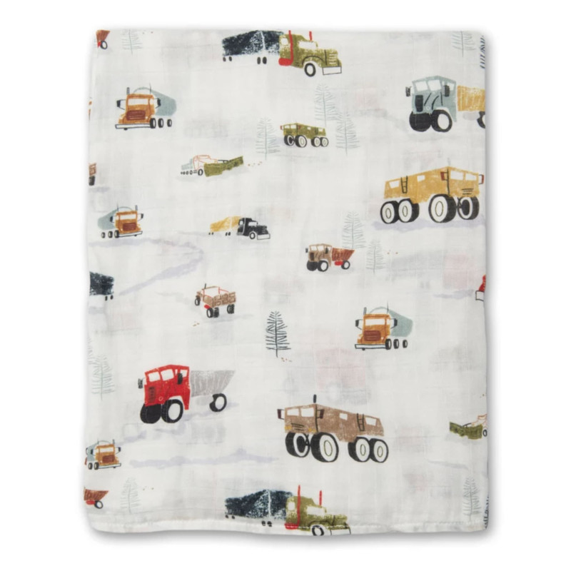 Bamboo Muslin Blanket - Truck