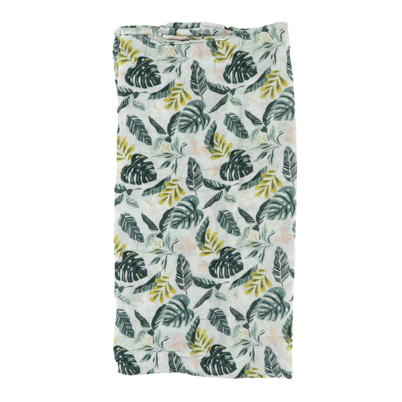 Bamboo Muslin Blanket - Tropic