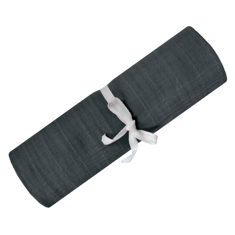 Muslin Blanket - Charcoal