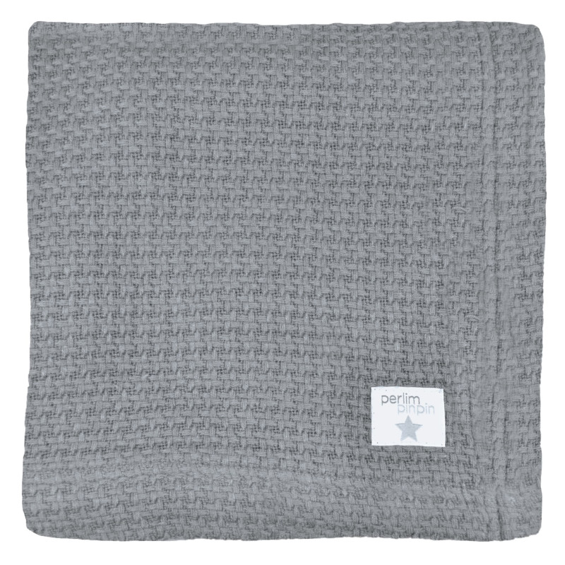 Bamboo Knit Blanket - Pebble