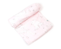 Bamboo Muslin Blanket - Pink