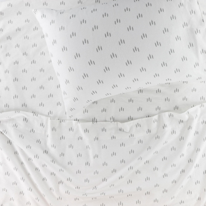 Flannel Single Bed Sheet Set - Dans le Bois