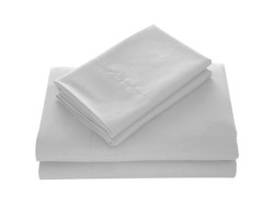 Double Bed Sheet Set - Pale Gray