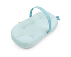 Baby Cushion with Activity Arch - Blue