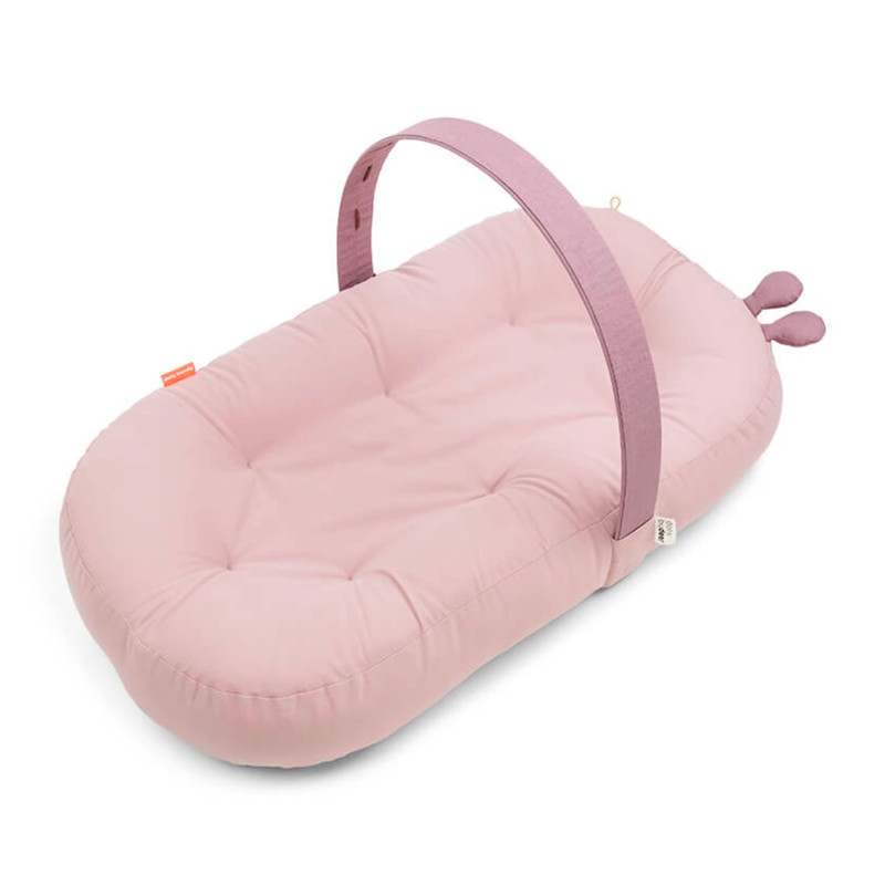 Baby Cushion with Activity Arch - Rose Powder