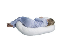 Mama Sleep Eze Body Pillow - White