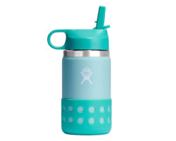 Hydro Flask Bouteille 12oz Wide Mouth Hydro Flask - Turquoise